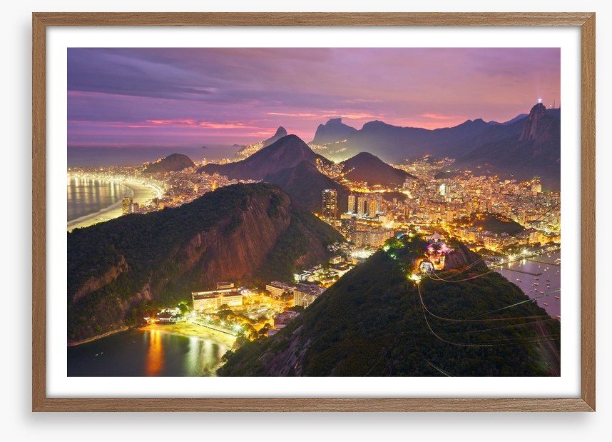Night lights of Rio