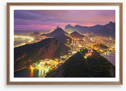 Night lights of Rio