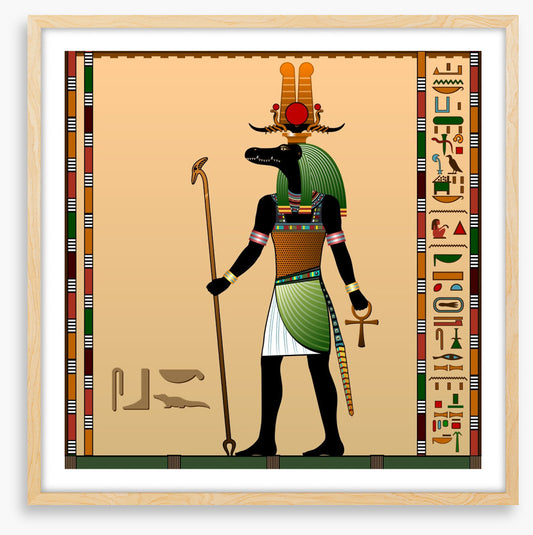 Sebek the crocodile god