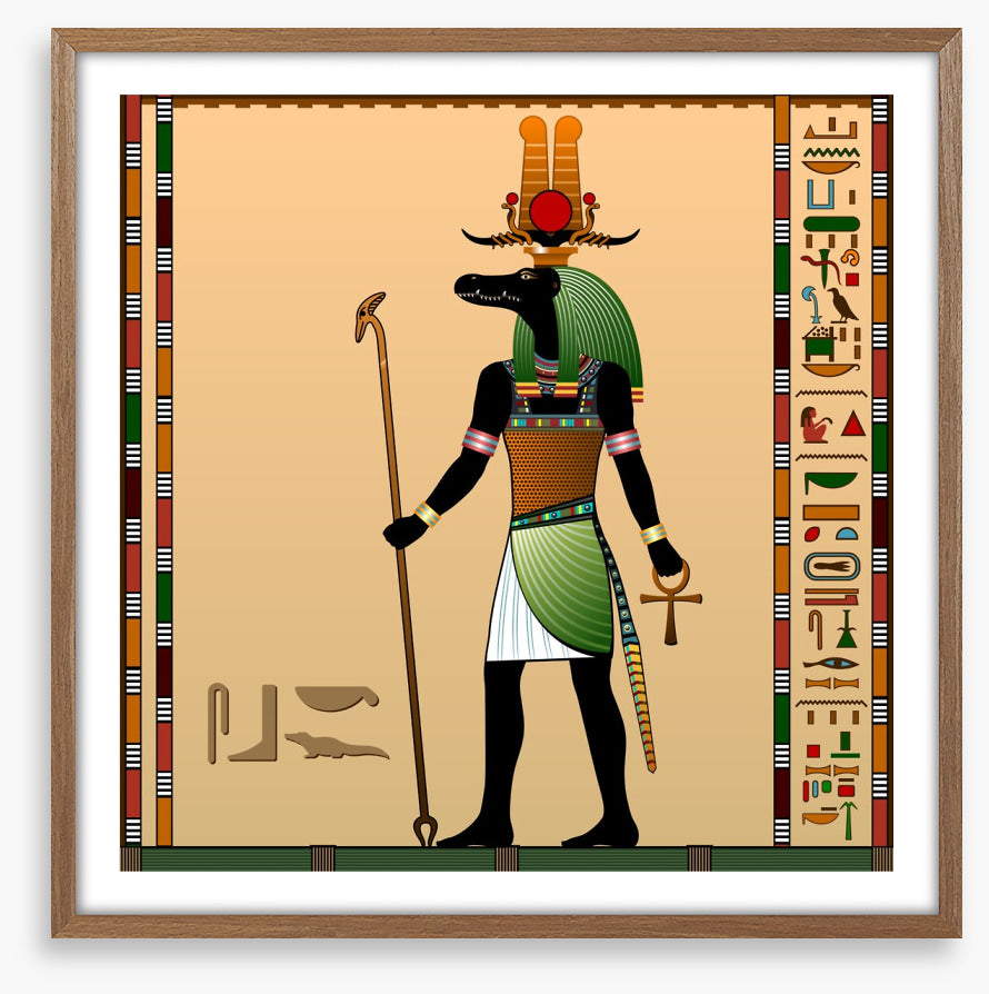 Sebek the crocodile god