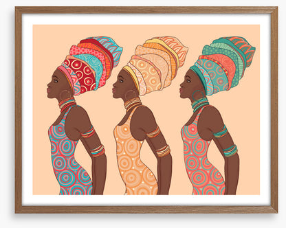 Turban trio