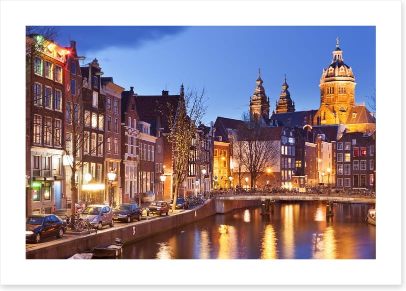 Amsterdam dusk