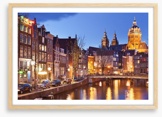 Amsterdam dusk