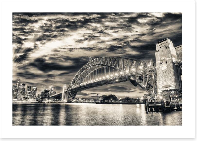 Dramatic Sydney harbour
