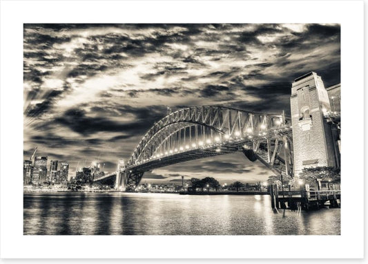 Dramatic Sydney harbour