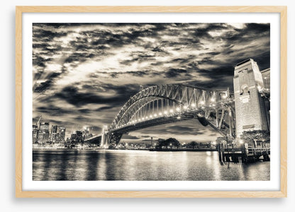 Dramatic Sydney harbour