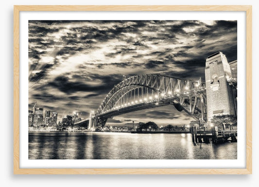 Dramatic Sydney harbour