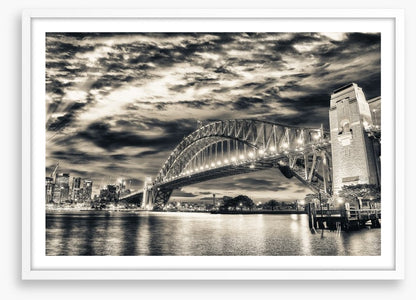 Dramatic Sydney harbour
