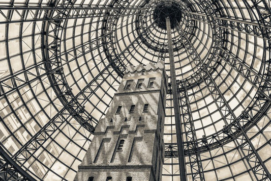 Shot tower shadows
