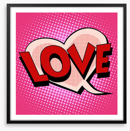 Pop art love