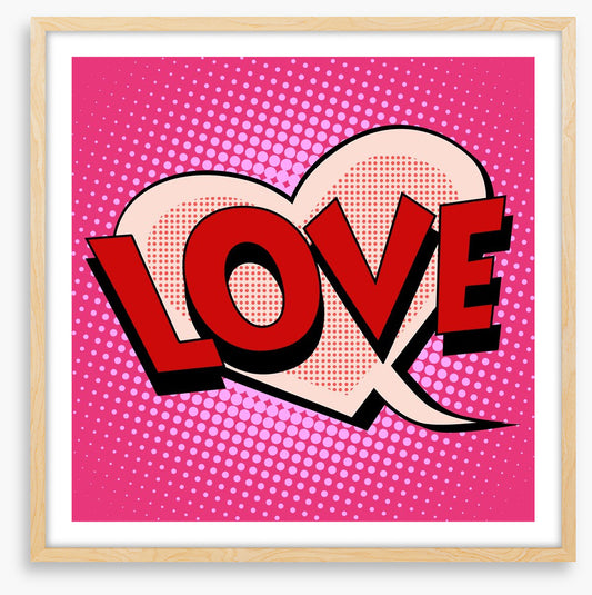 Pop art love