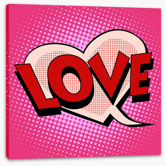 Pop art love