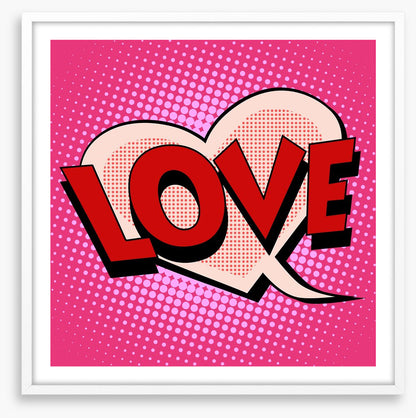 Pop art love