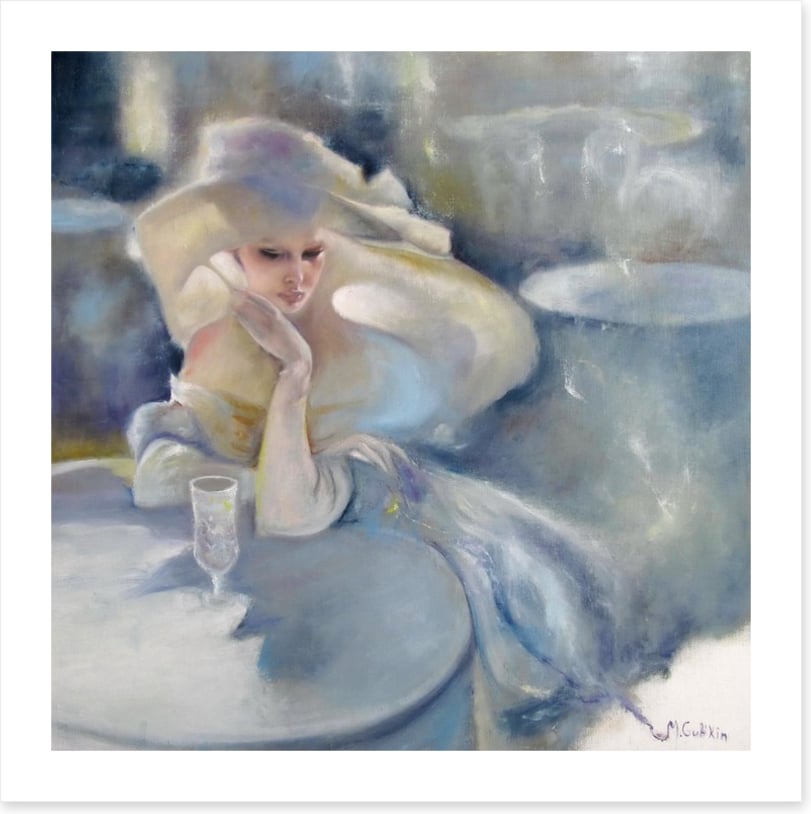 The mysterious woman