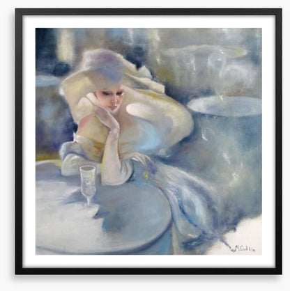 The mysterious woman