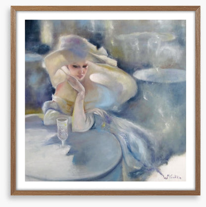 The mysterious woman