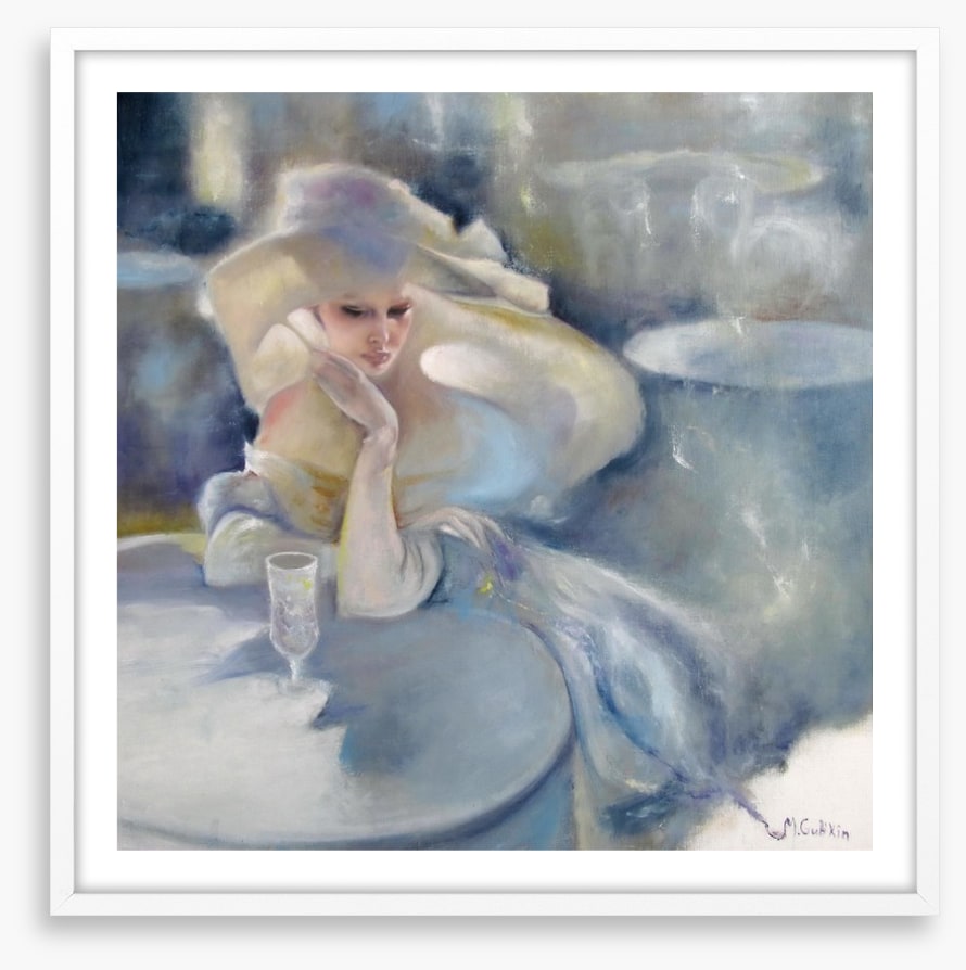 The mysterious woman