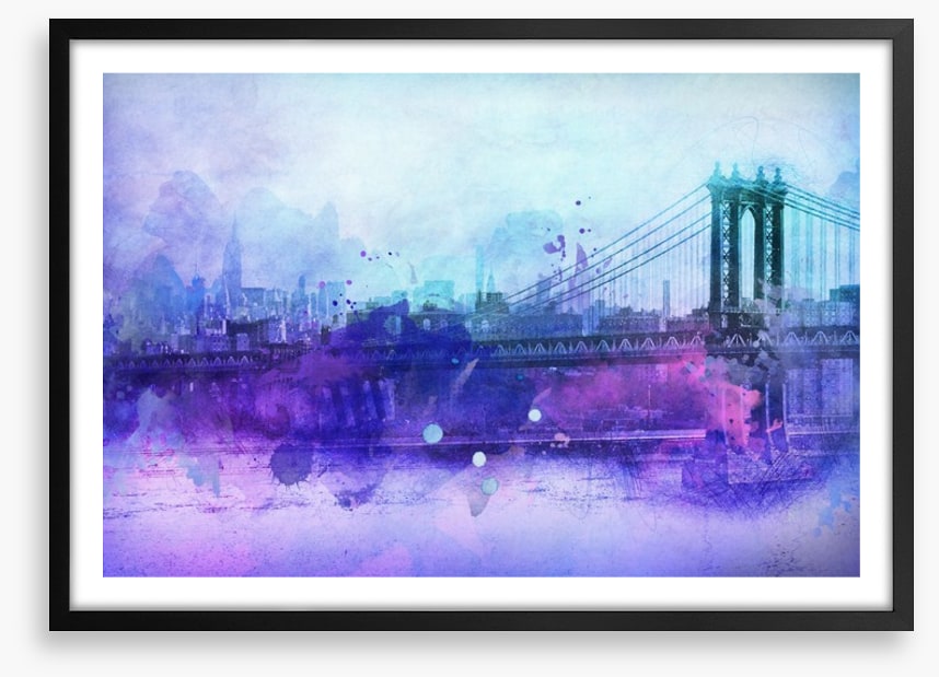 Manhattan Bridge hues