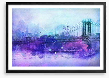 Manhattan Bridge hues