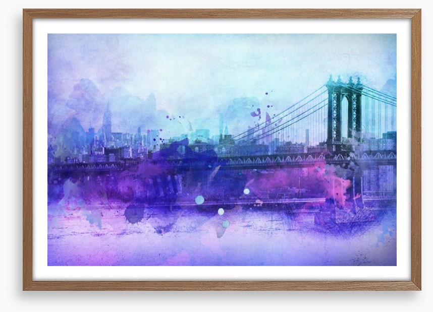 Manhattan Bridge hues