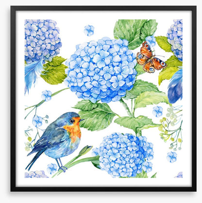 The hydrangea garden
