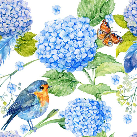 The hydrangea garden