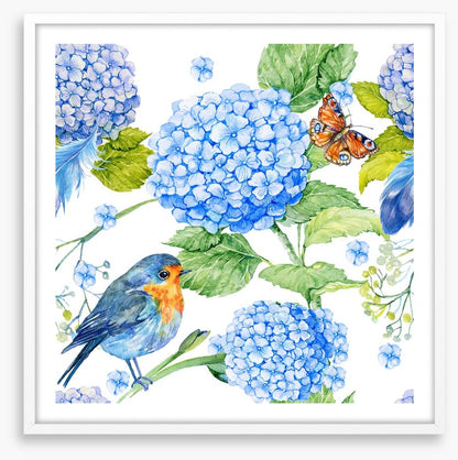 The hydrangea garden