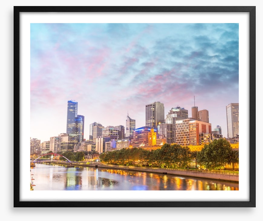 Melbourne city shimmer