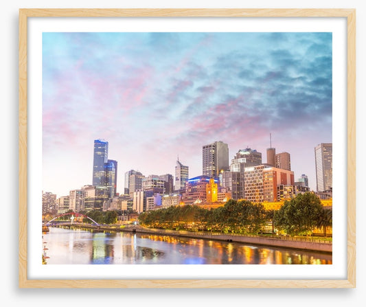 Melbourne city shimmer
