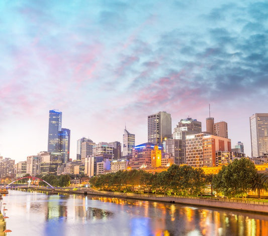 Melbourne city shimmer