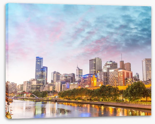 Melbourne city shimmer