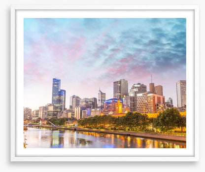 Melbourne city shimmer