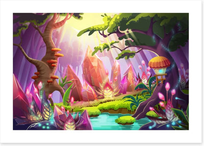 The crystal forest