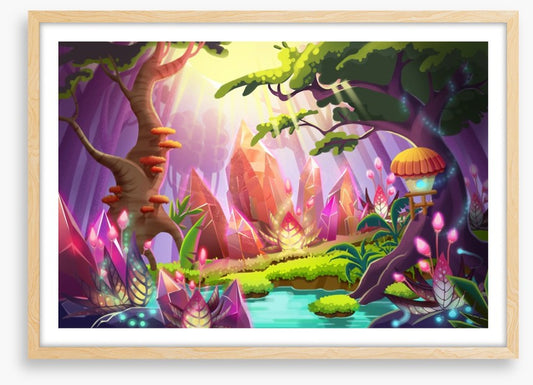 The crystal forest