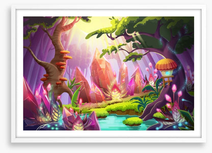 The crystal forest