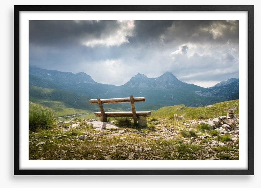 Bench on the peak