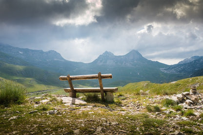 Bench on the peak