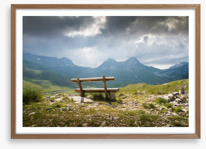 Bench on the peak