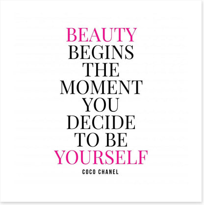 Beauty begins