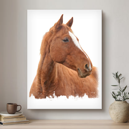 Horse Modern Art Artistic Design Custom Portrait | Stretched Canvas