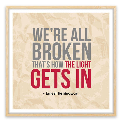 Light gets in