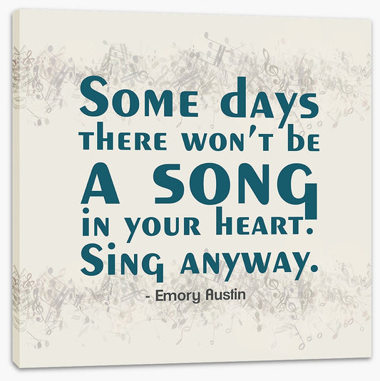 Sing anyway
