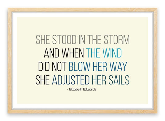 Weathering the storm
