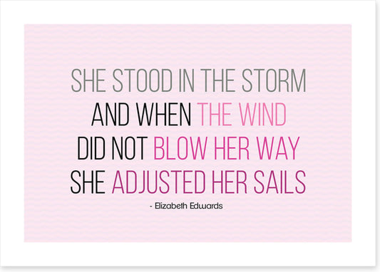 Weathering the storm