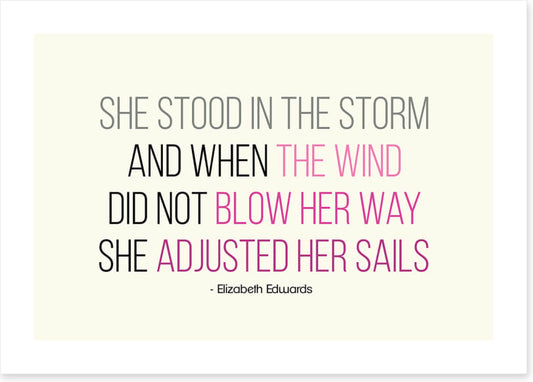 Weathering the storm