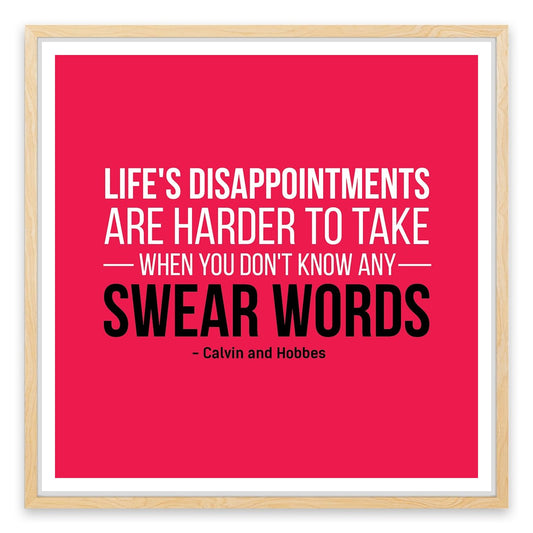 Life's disappointments