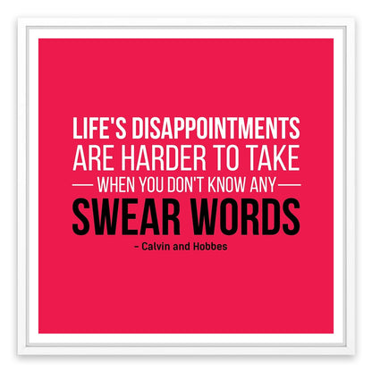 Life's disappointments