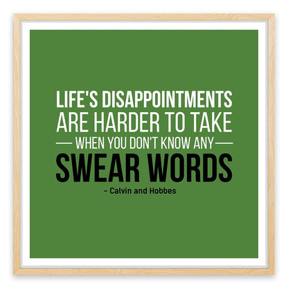 Life's disappointments