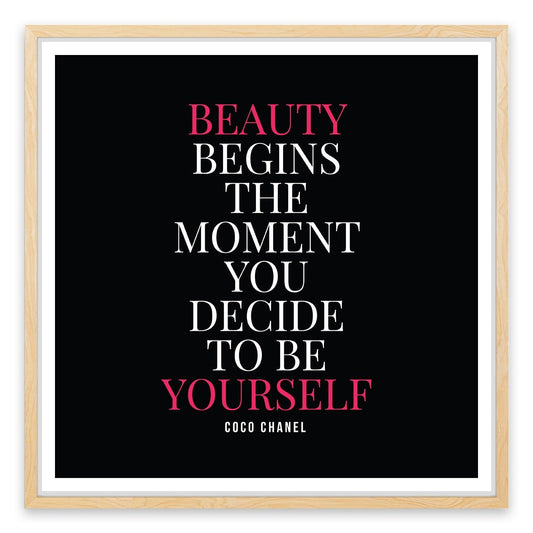 Beauty begins