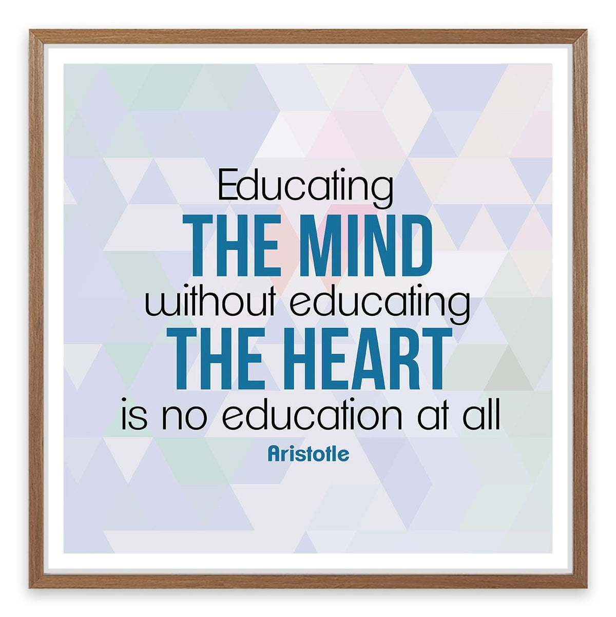 Educating the heart